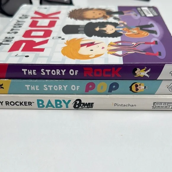 Baby Rocker Book Set - Baby Bowie, The Story of Rock, The Story of Pop - Picture 8 of 8
